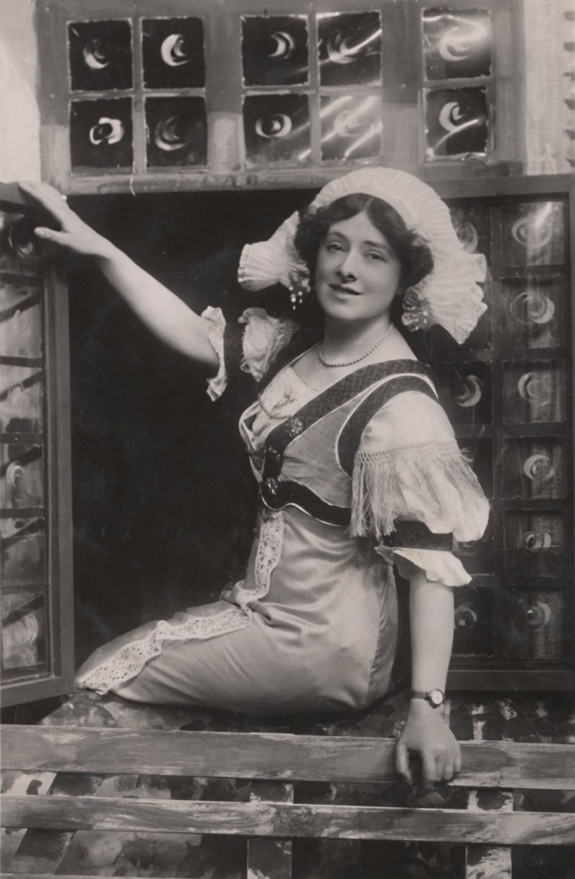 Mlle Isabel Jay, 1879-1927, comme Christine dans Cher Petit Danemark, vers 1909 - Unbekannt