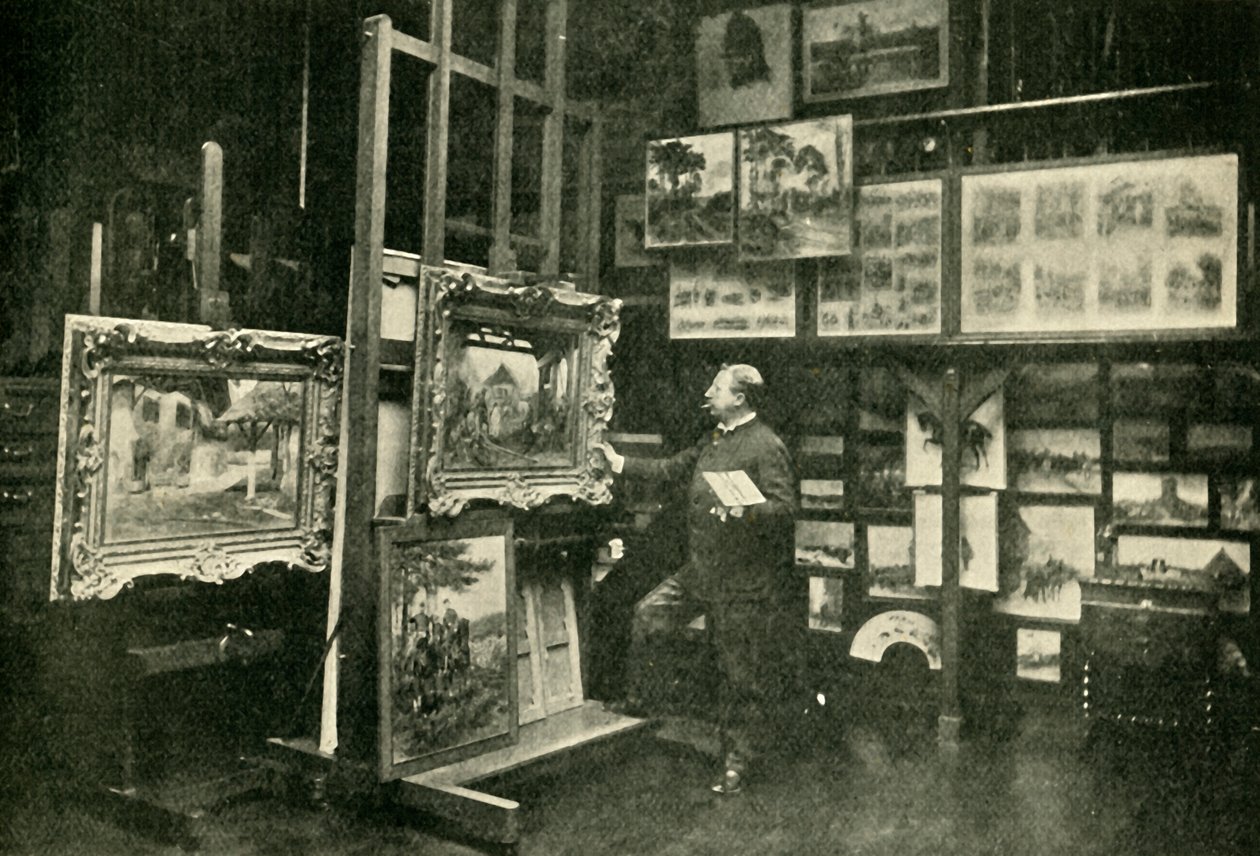 Monsieur Detaille dans son atelier - Unbekannt