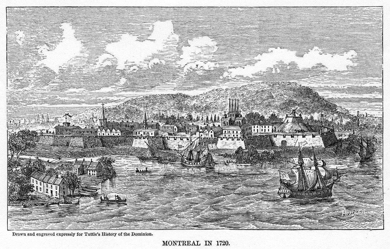 Montréal en 1729, 1877 - Unbekannt