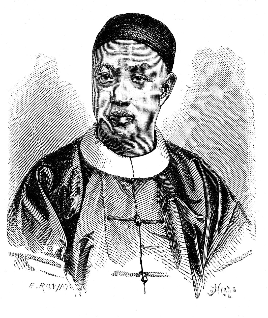 M. Yang, Attaché de la Légation chinoise à Paris, vers 1890 - Unbekannt