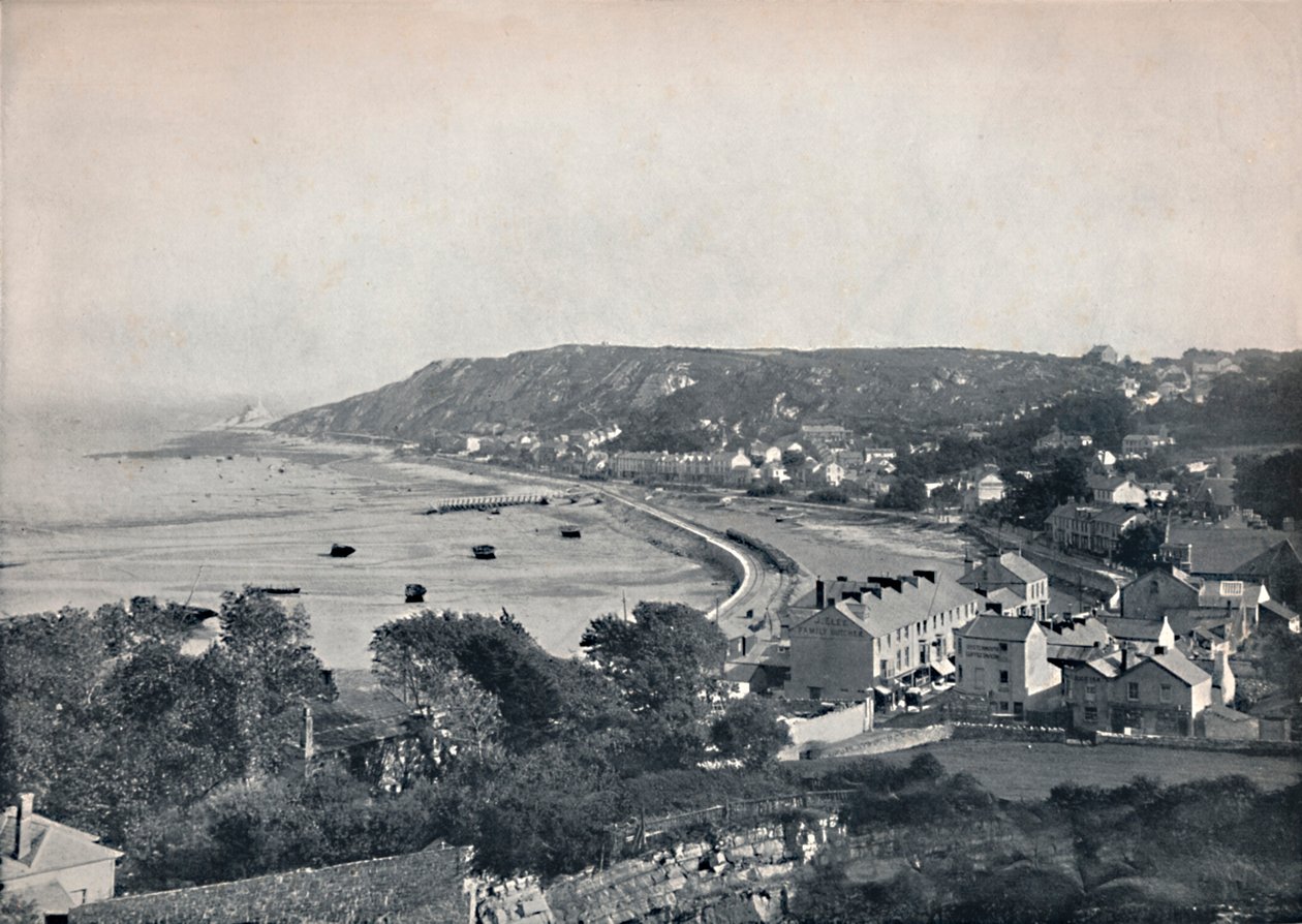 Mumbles - La ville et la baie, 1895 - Unbekannt