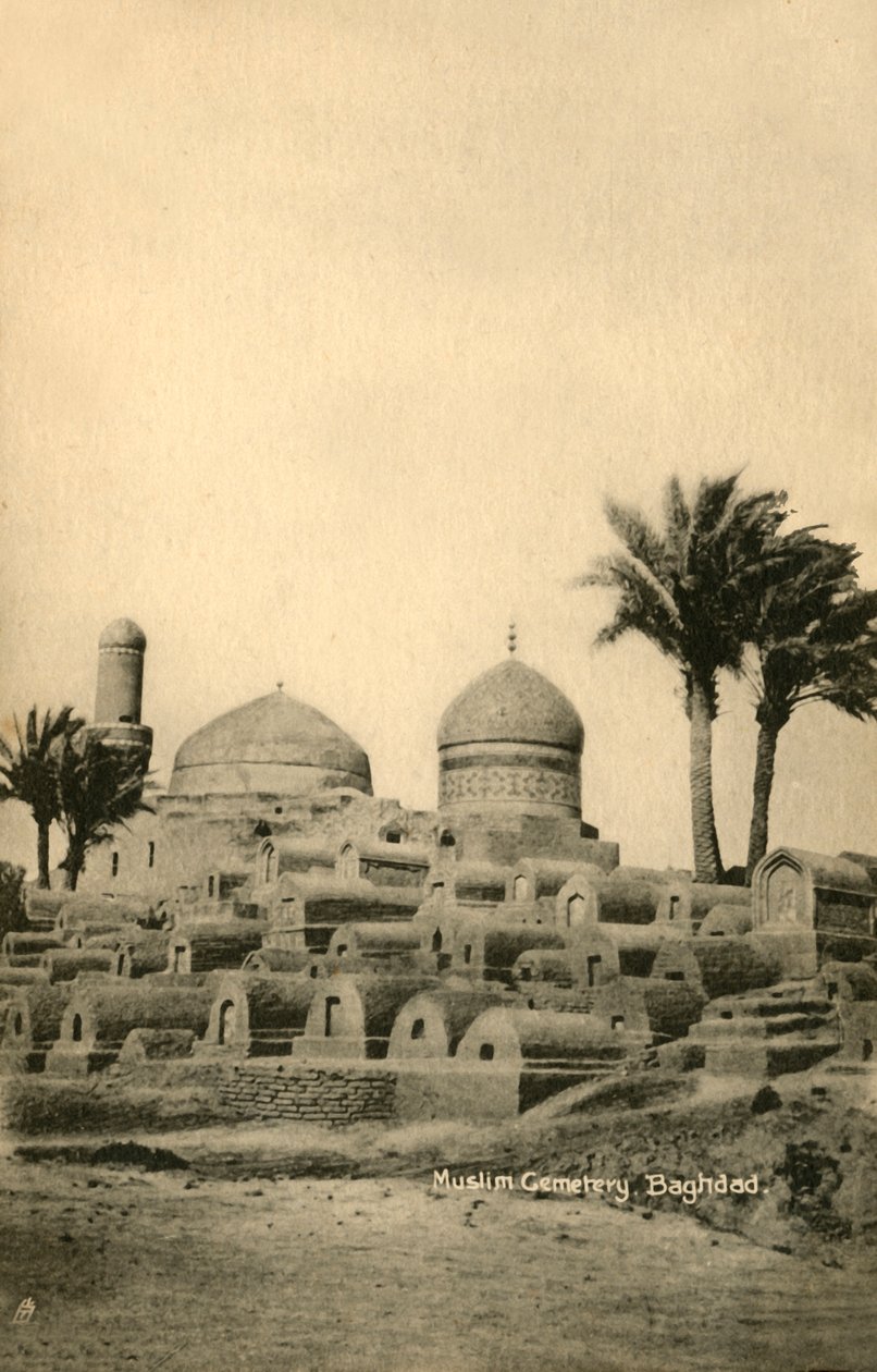 Cimetière musulman, Bagdad, vers 1918-1939 - Unbekannt