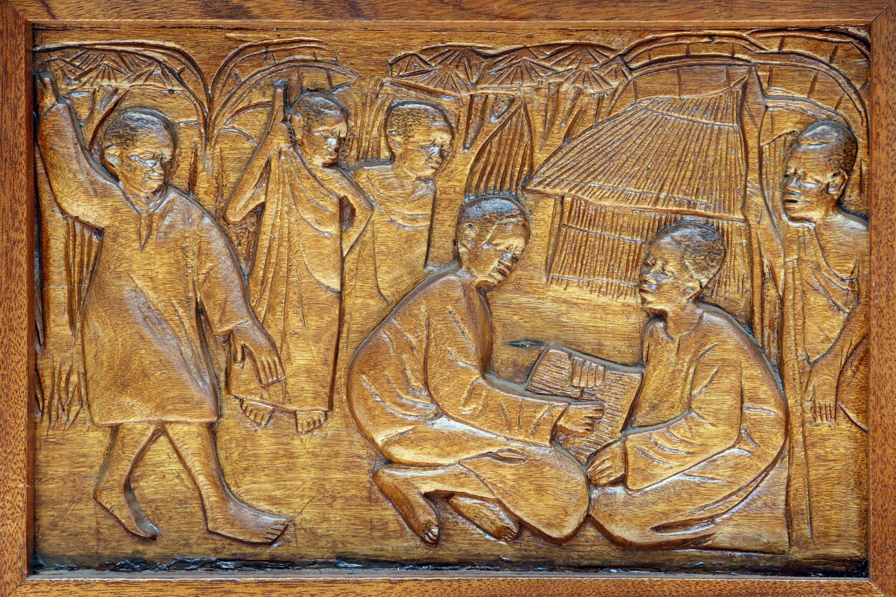 Relief de la porte de l