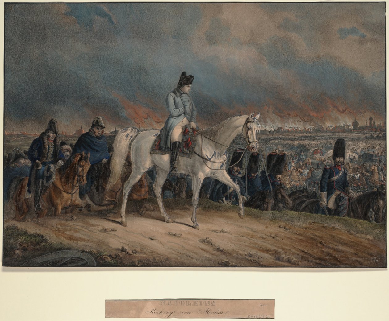 La Retraite de Napoléon de Moscou - Unbekannt