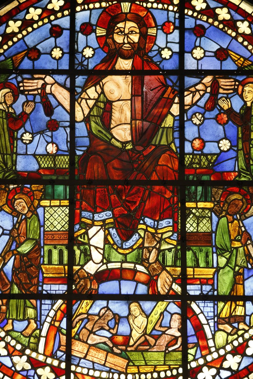 Musée National des Monuments Français. Ancienne église des Cordeliers, Châteauroux. Vitrail du Jugement Dernier, Paris, France - Unbekannt