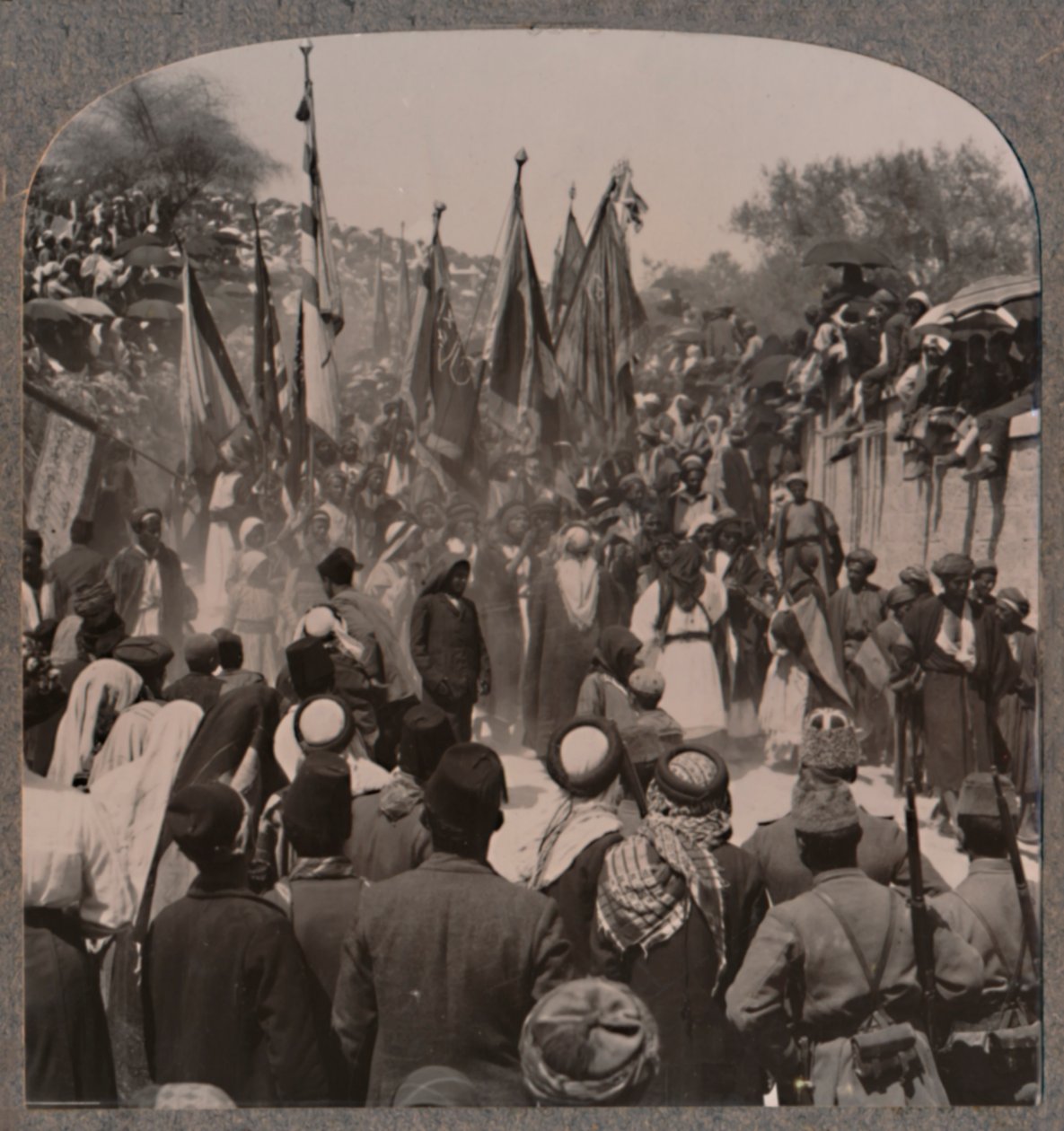 Procession de Nebi Musa, vers 1900 - Unbekannt