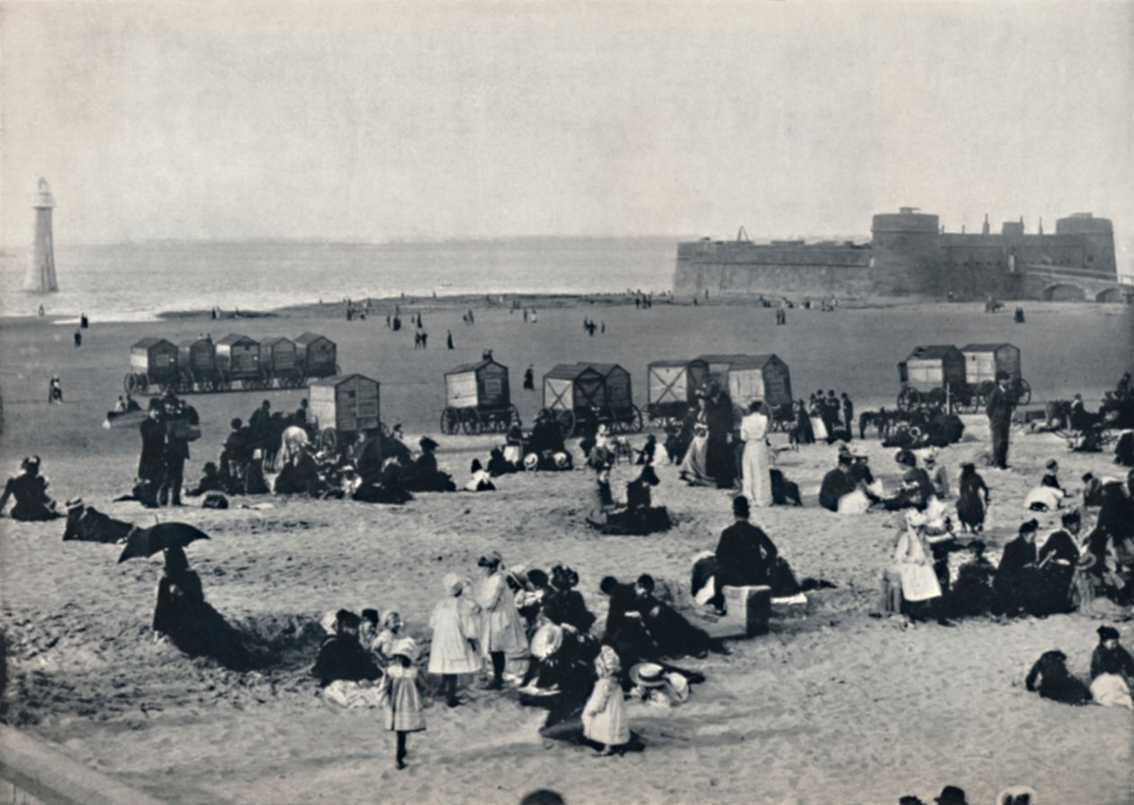 New Brighton - Montrant le port et le phare - Unbekannt
