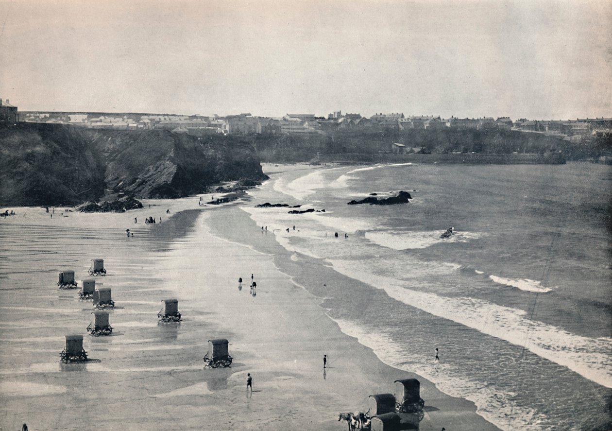 Newquay - Un lieu de baignade tranquille, 1895 - Unbekannt