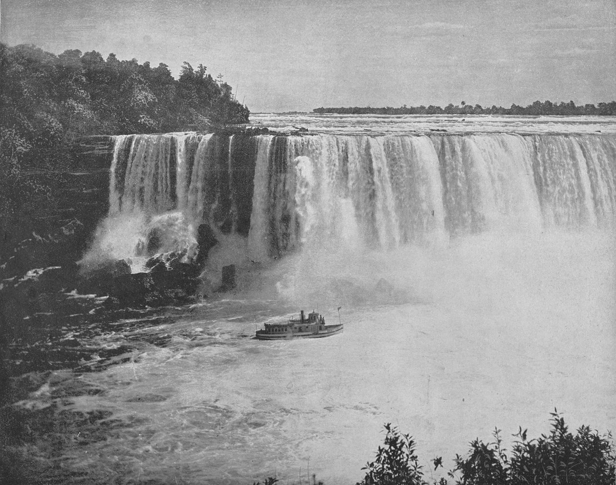 Chutes du Niagara, vers 1897 - Unbekannt