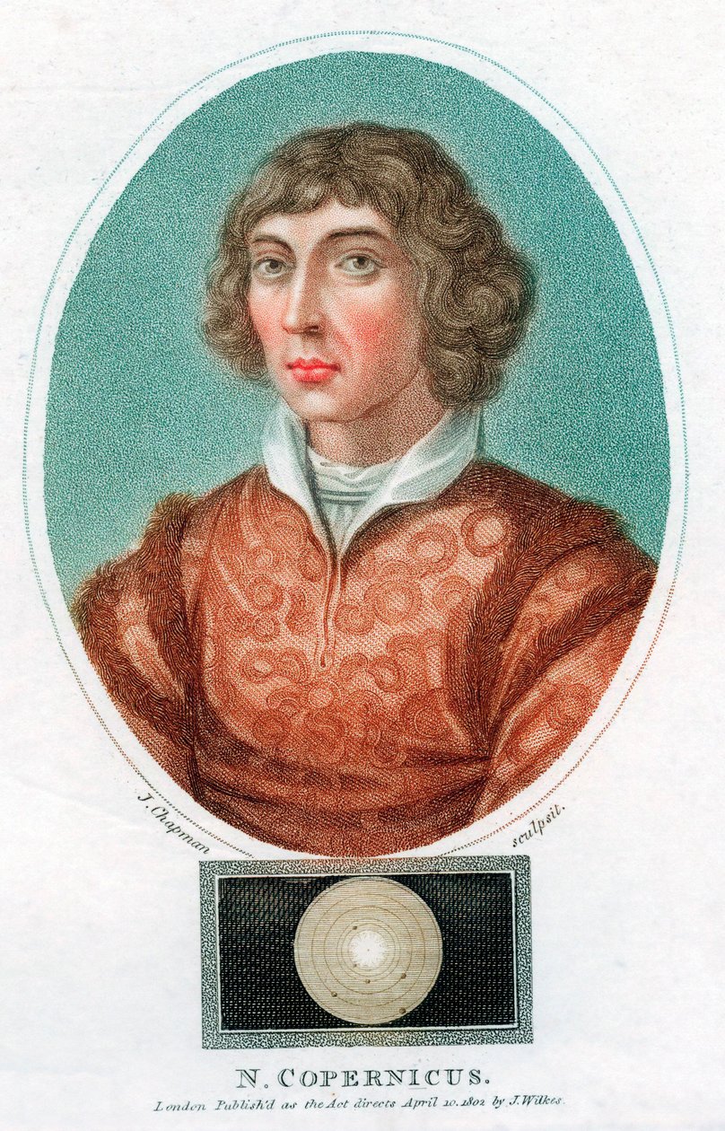 Nicolas Copernic, astronome polonais, 1802 - Unbekannt