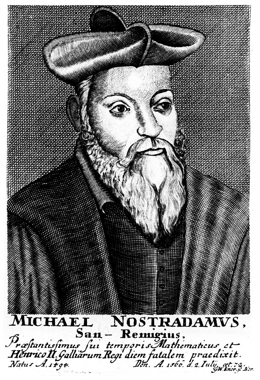Nostradamus, médecin et astrologue français du 16e siècle, 1725 - Unbekannt