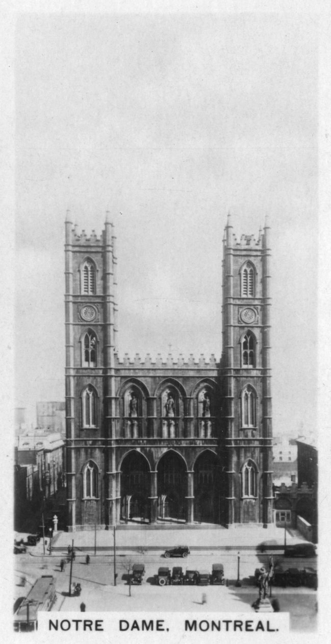 Notre-Dame, Montréal, Canada, vers 1920 - Unbekannt
