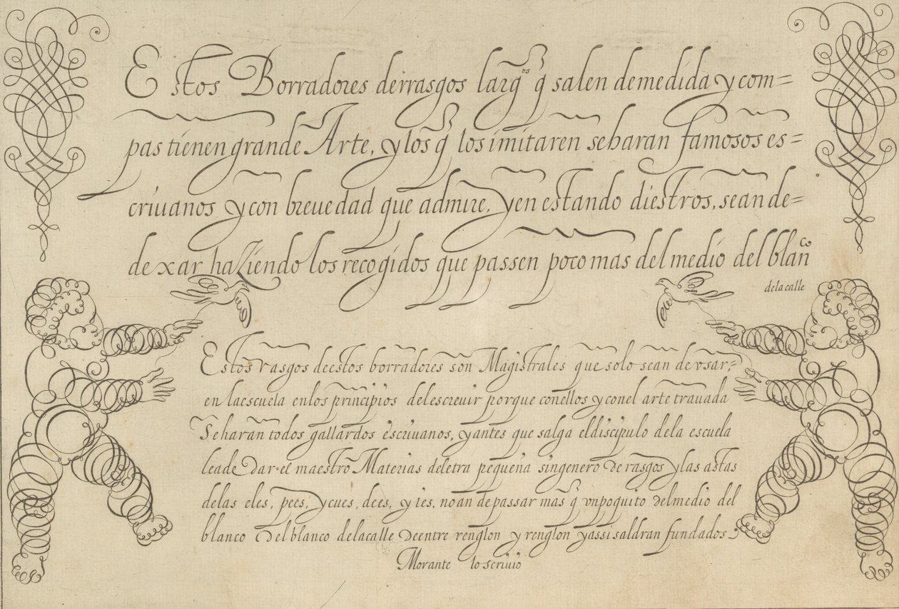 Nueva Arte a Escrivir, 1615-31 - Unbekannt