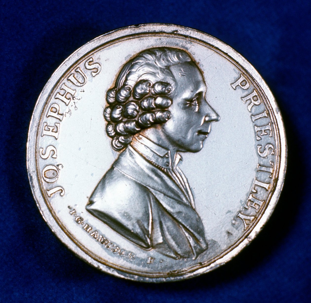 Avers de la médaille commémorative pour Joseph Priestley 1733-1804, 1803 - Unbekannt