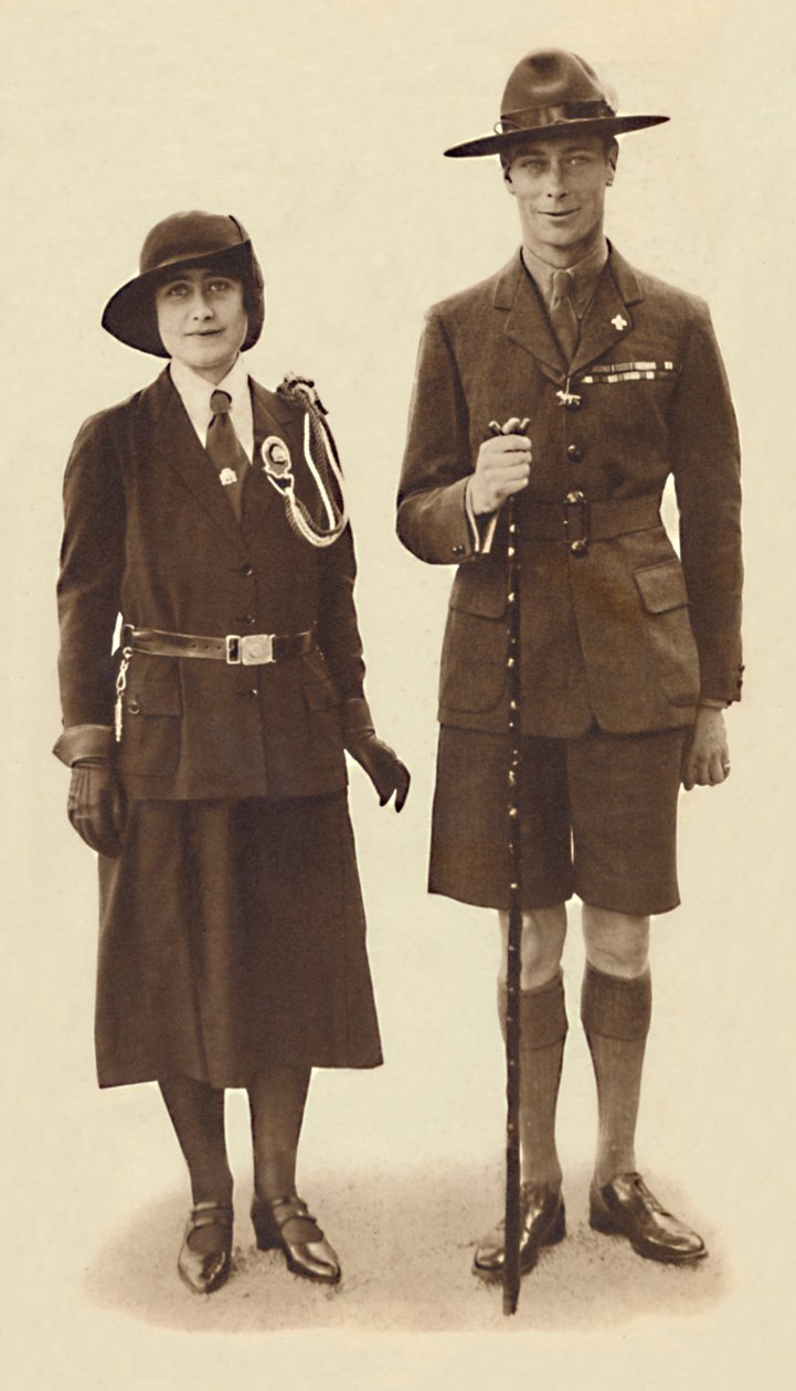 En route pour un rassemblement de scouts et guides, vers 1931 1937 - Unbekannt