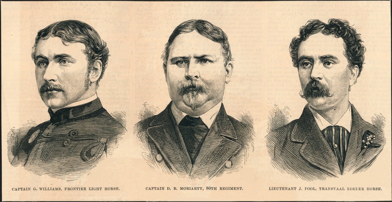 Officiers tués pendant la guerre zouloue, 1879 - Unbekannt