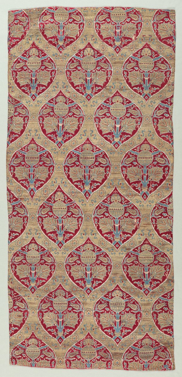 Treillis ogival avec motif horizontal, 1600-1650 - Unbekannt