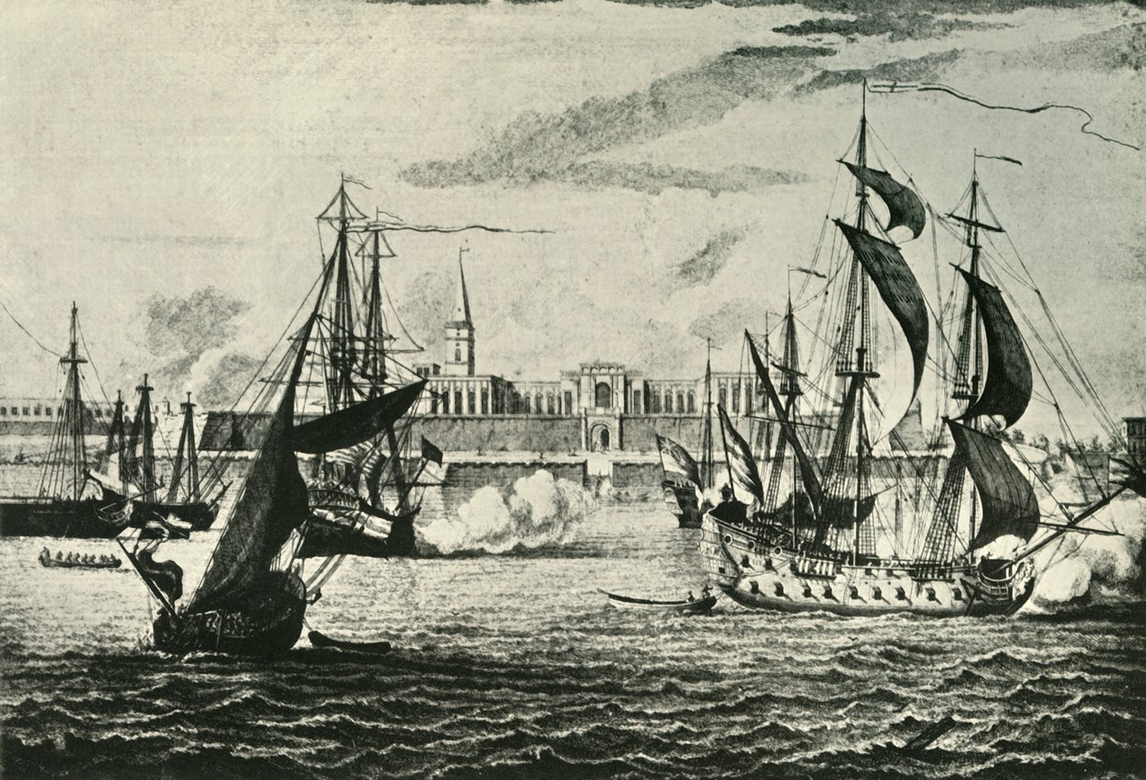 Vieux Fort William, depuis la rivière 1736 - Unbekannt