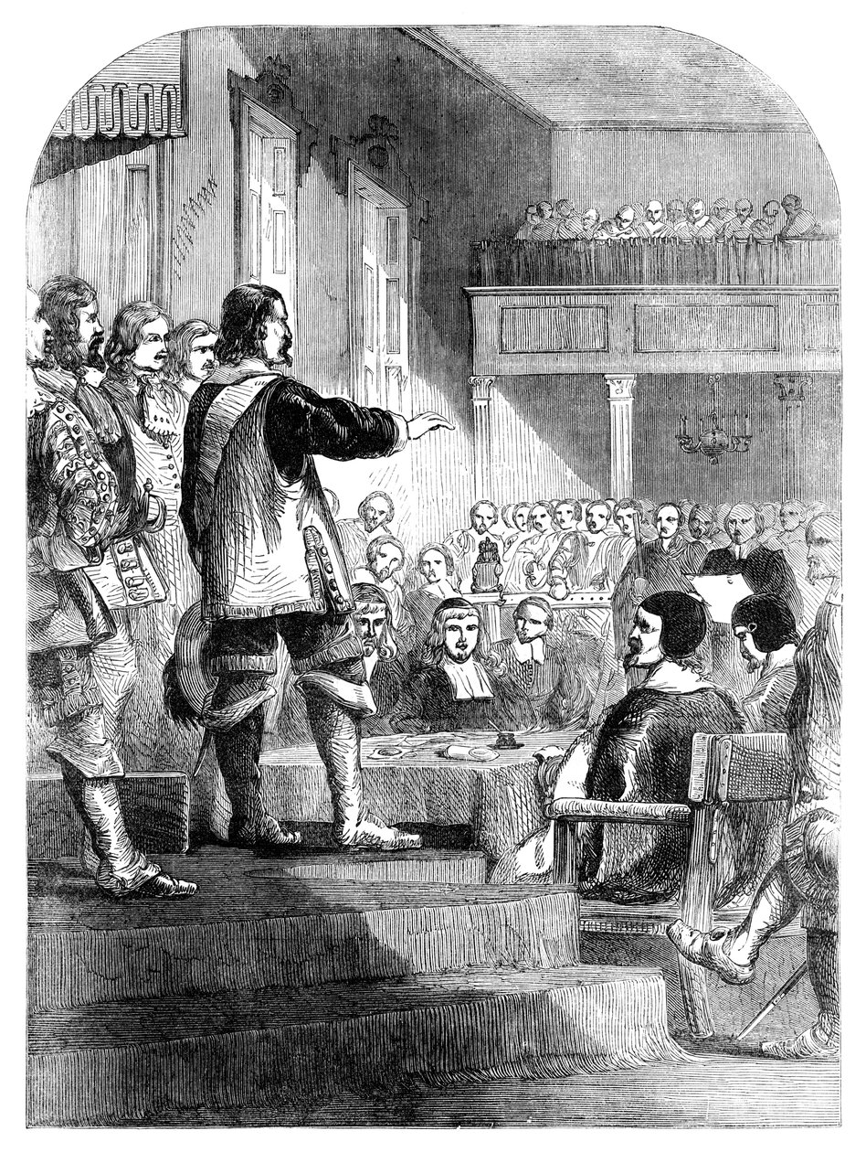 Oliver Cromwell 1599-1658 refusant d