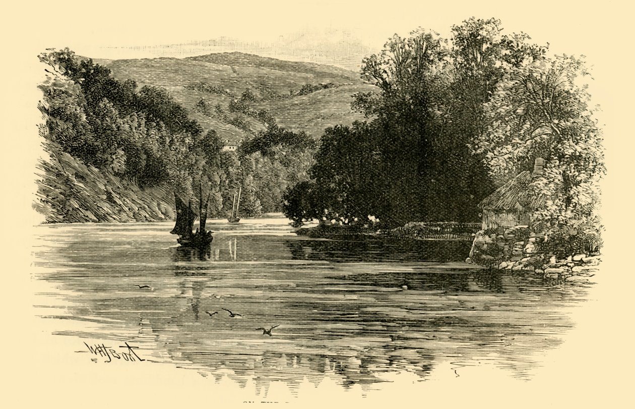 Sur le Dart à Waynfleet, 1898 - Unbekannt