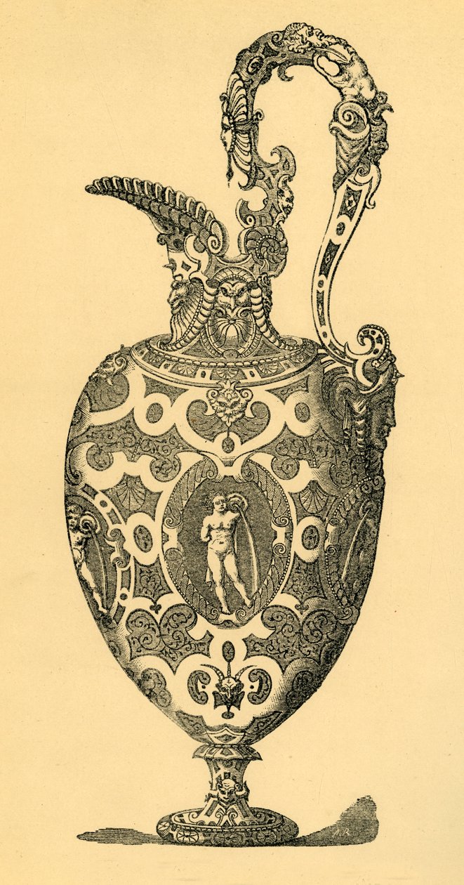 Conception originale pour un vase ou une aiguière, 1881 - Unbekannt