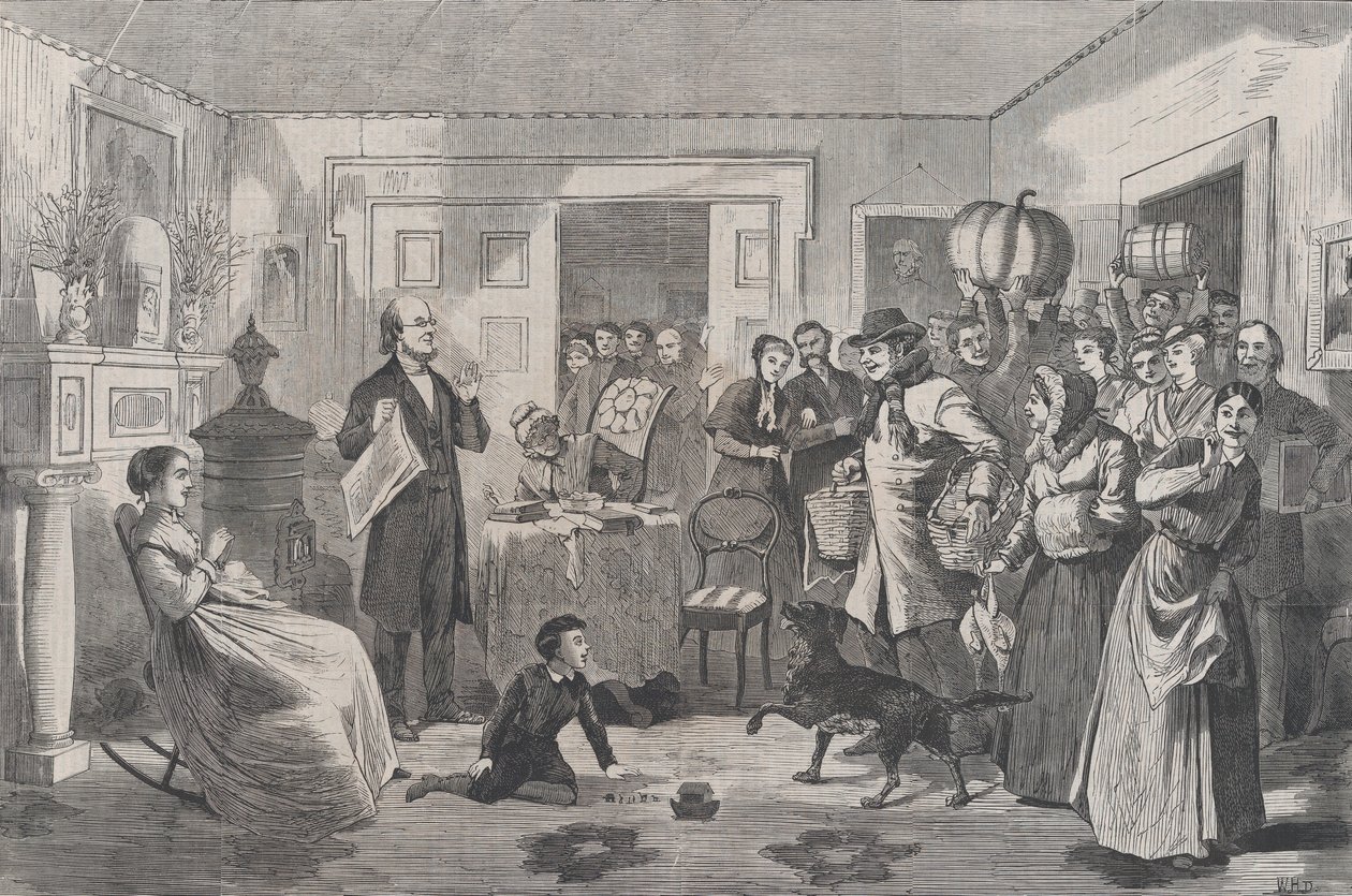 La fête de donation de notre ministre, Harper