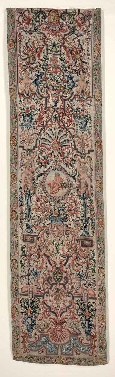 Paire de tentures de lit en broderie, c. 1690 - Unbekannt