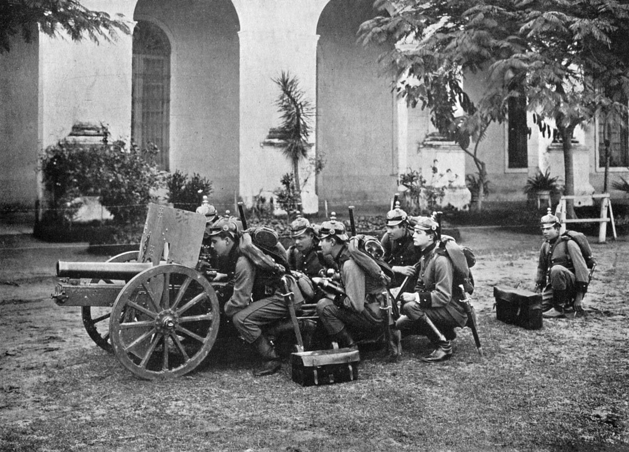 Artillerie paraguayenne, Paraguay, 1911 - Unbekannt