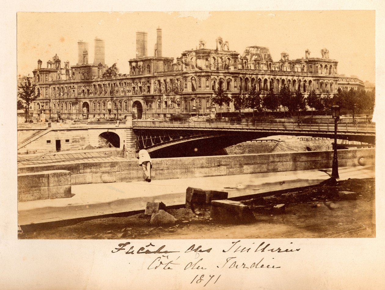 Commune de Paris (1871) : vue du pont d