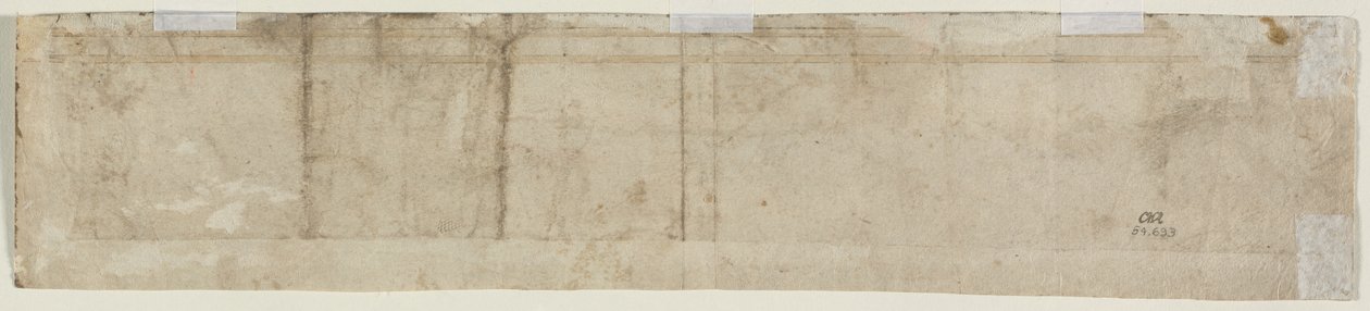 Étude architecturale partielle, première moitié du 16e siècle - Unbekannt