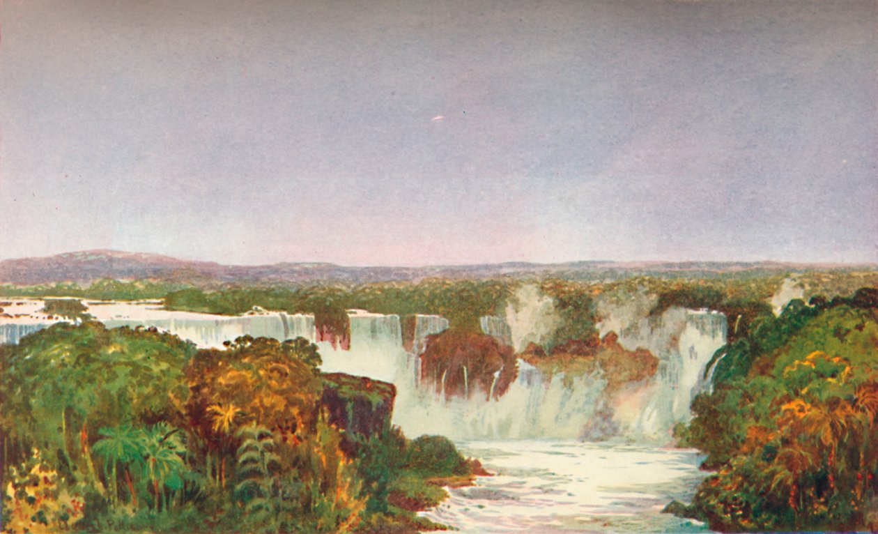 Vue partielle des chutes d