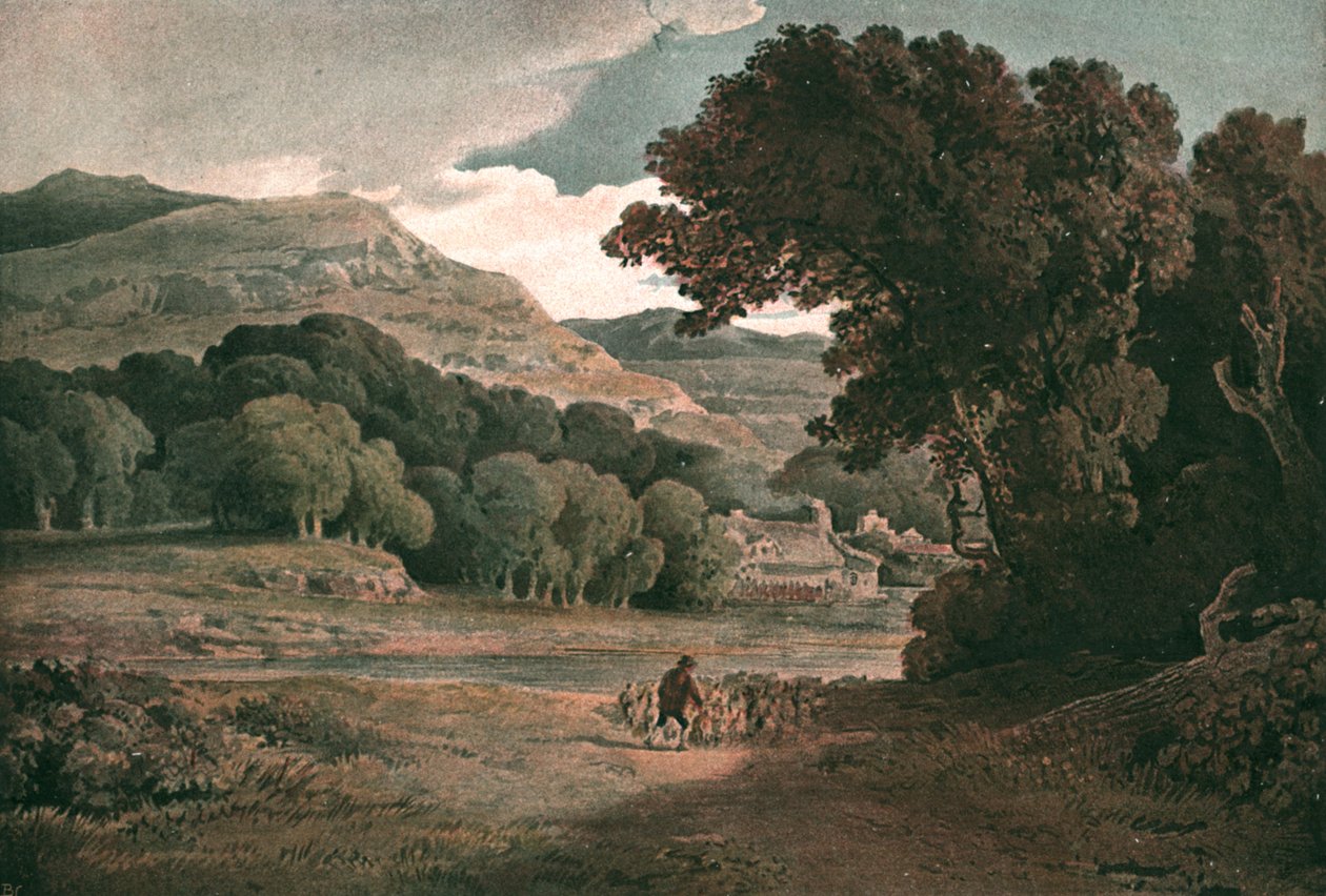 Paysage pastoral, vers 1900 - Unbekannt