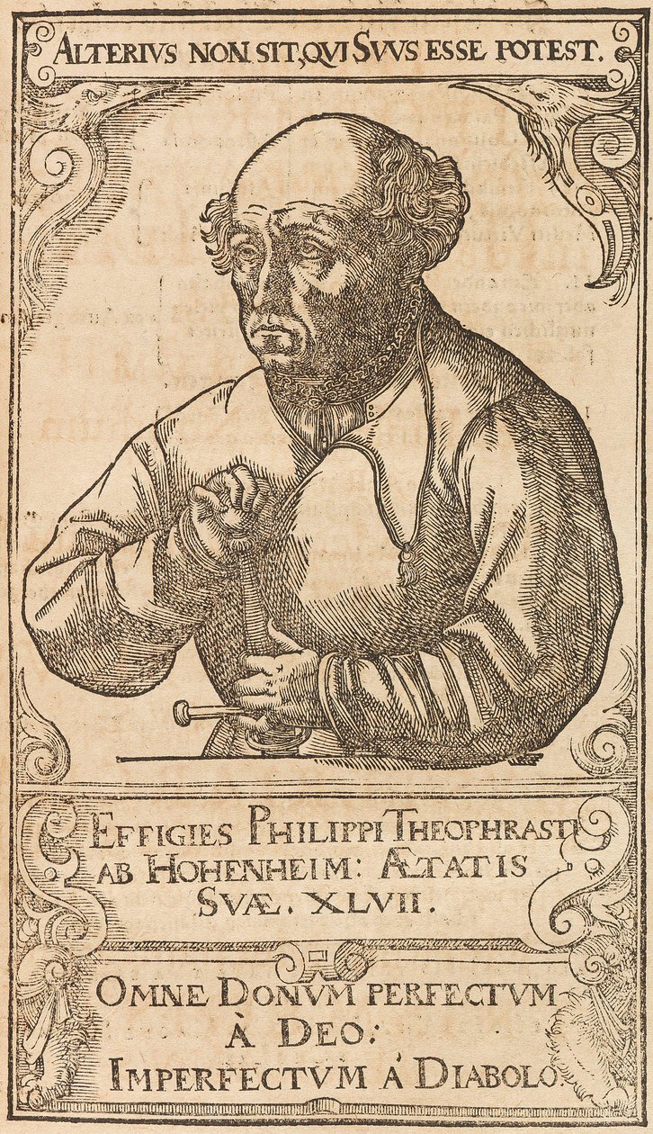Philippus Theophrastus Aureolus Bombastus von Hohenheim Paracelsus, 1589 - Unbekannt