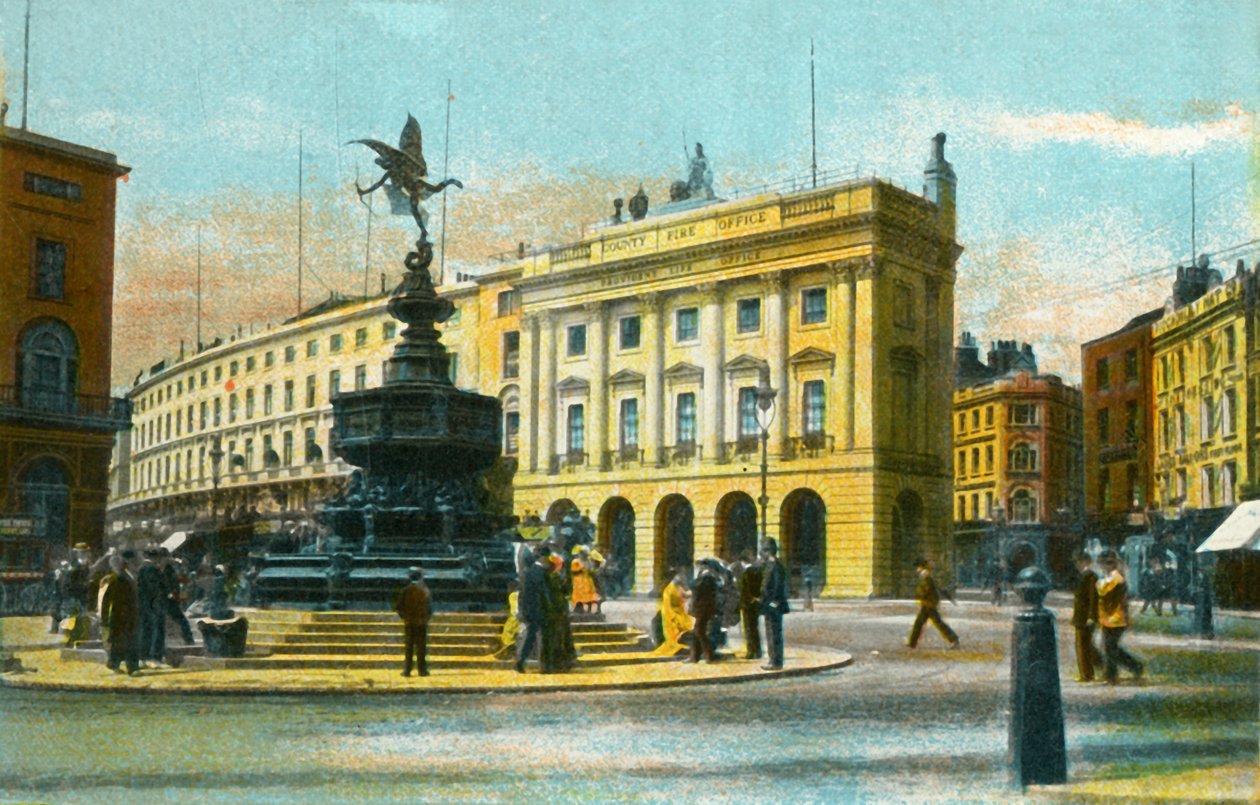 Piccadilly Circus, Londres, vers 1910 - Unbekannt