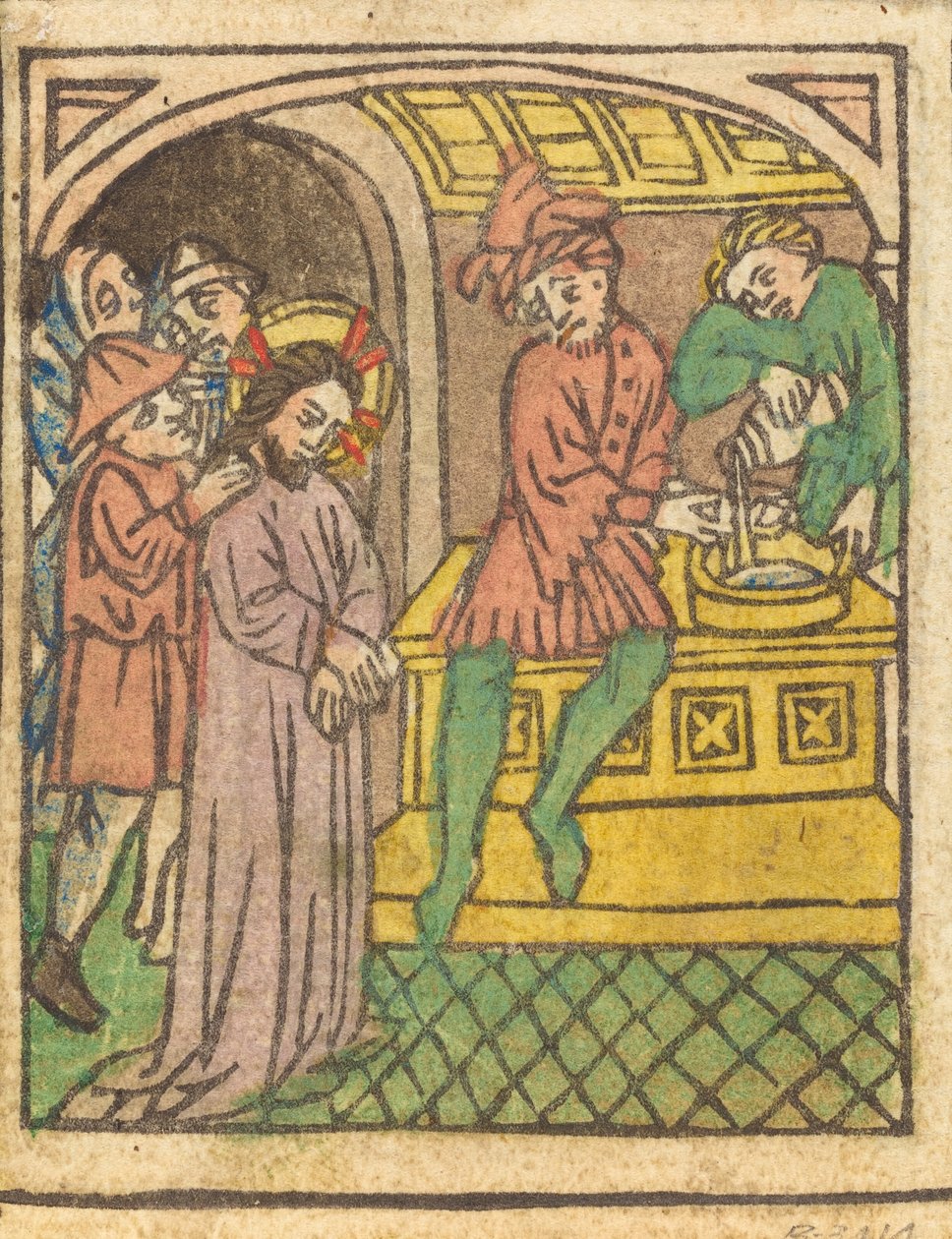 Pilate se lavant les mains - Unbekannt