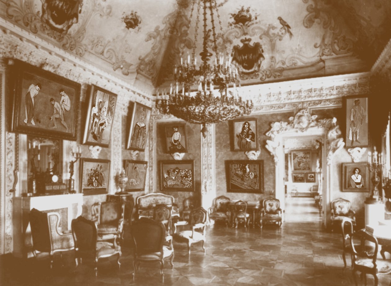 Salle à manger rose connue sous le nom de salle Matisse dans la maison Shchukin - Unbekannt