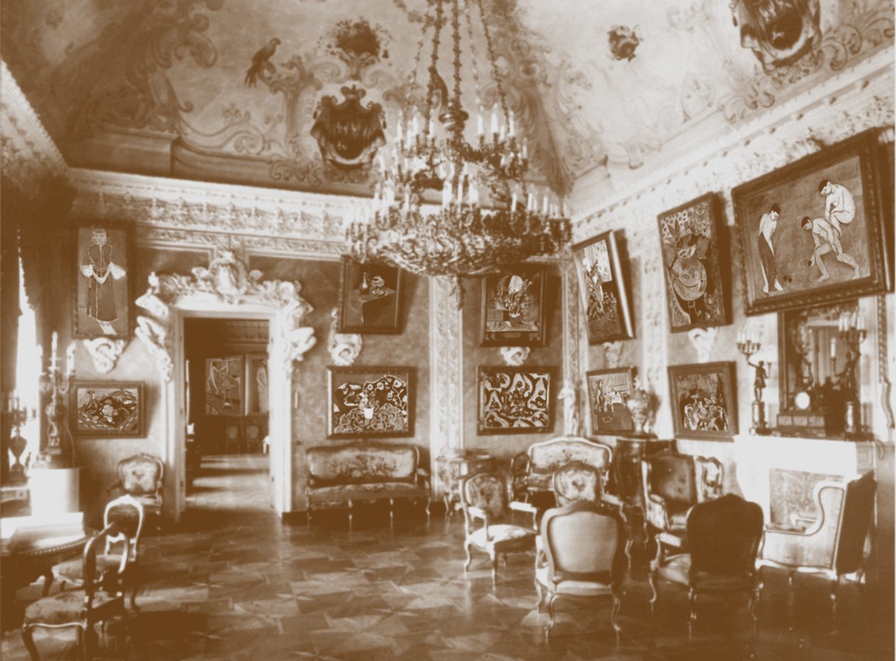 Salle à manger rose connue sous le nom de Salle Matisse dans la maison Shchukin - Unbekannt