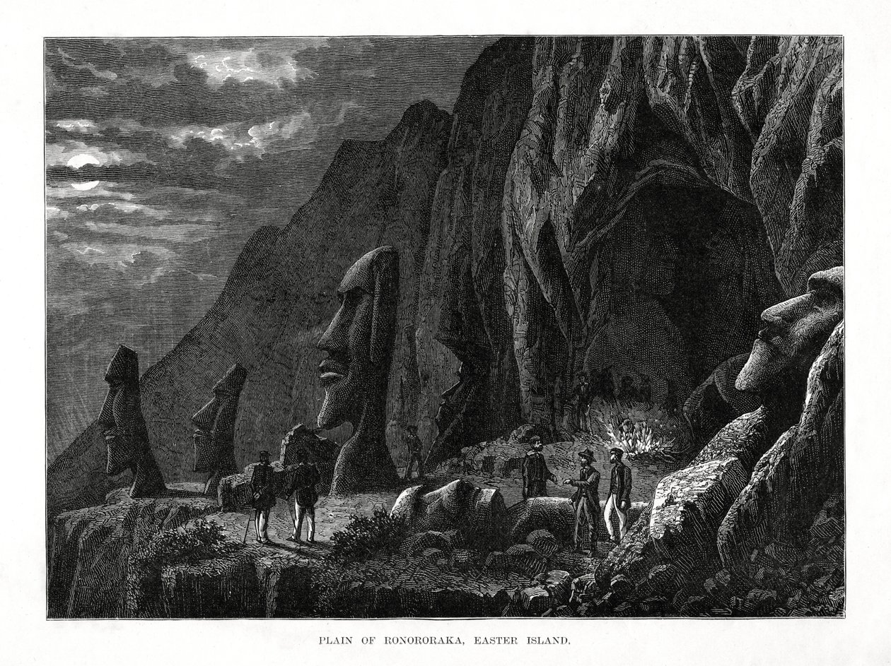 Plaine de Ronororaka, Île de Pâques - Unbekannt