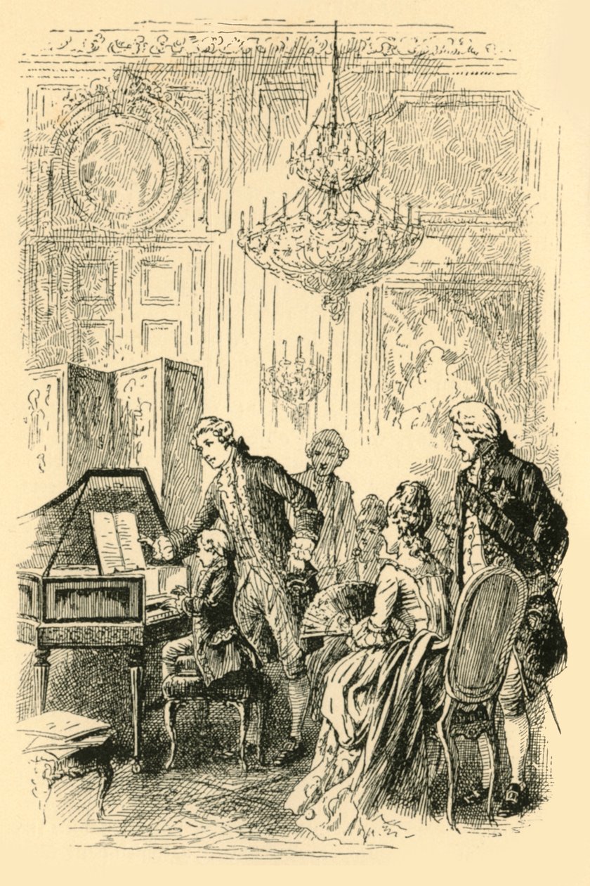 Joué devant la cour à Versailles, 1907 - Unbekannt