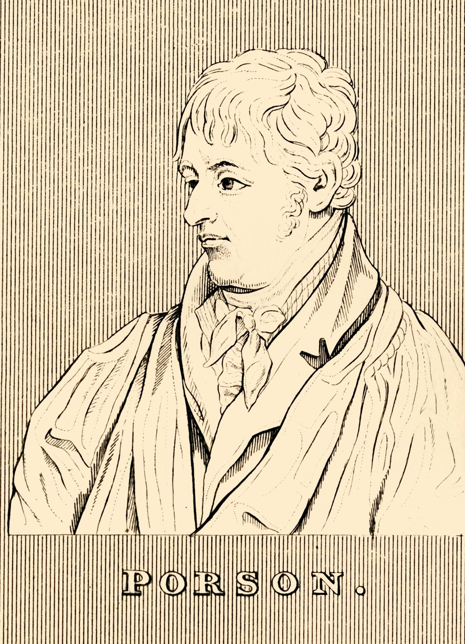 Porson, 1759-1808, 1830 - Unbekannt