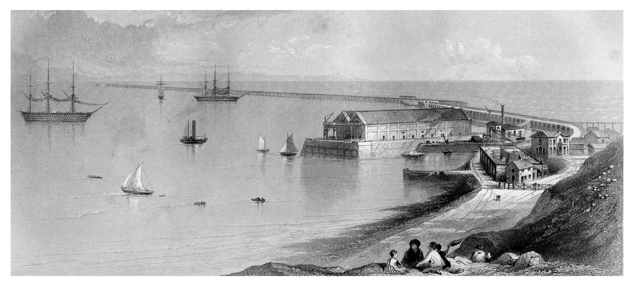 Portland Harbour et Breakwater, 1866 - Unbekannt