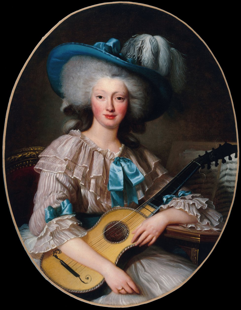Portrait de Félicité-Louise de Frézals née Esmangard de Beauval - Unbekannt