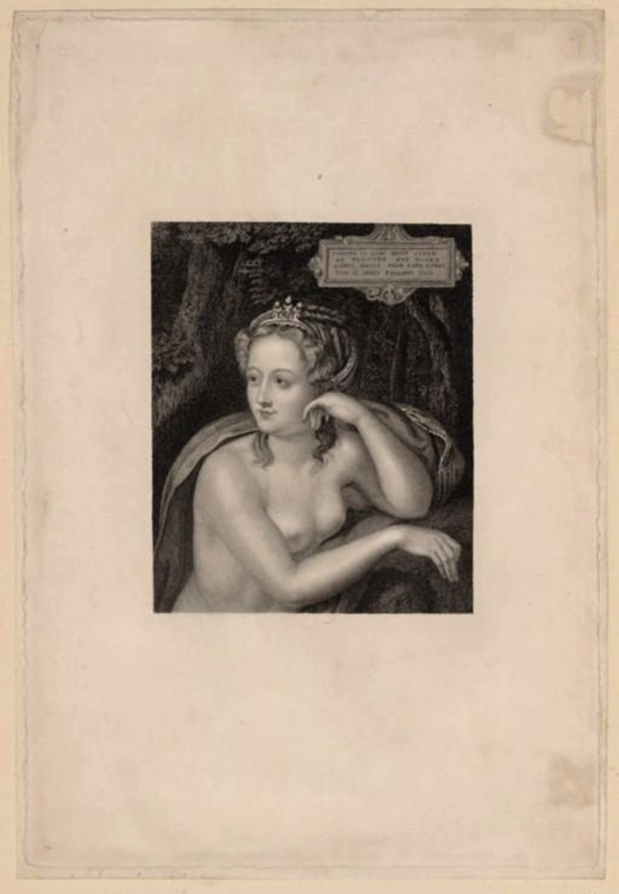 Portrait de Diane de Poitiers 1499-1566, milieu du 16e siècle - Unbekannt