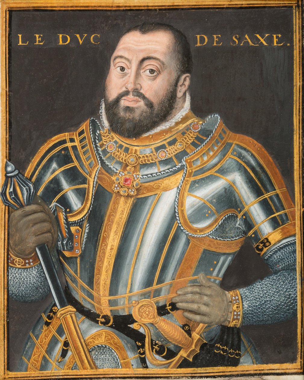 Portrait du duc Johann Friedrich I, électeur de Saxe - Unbekannt