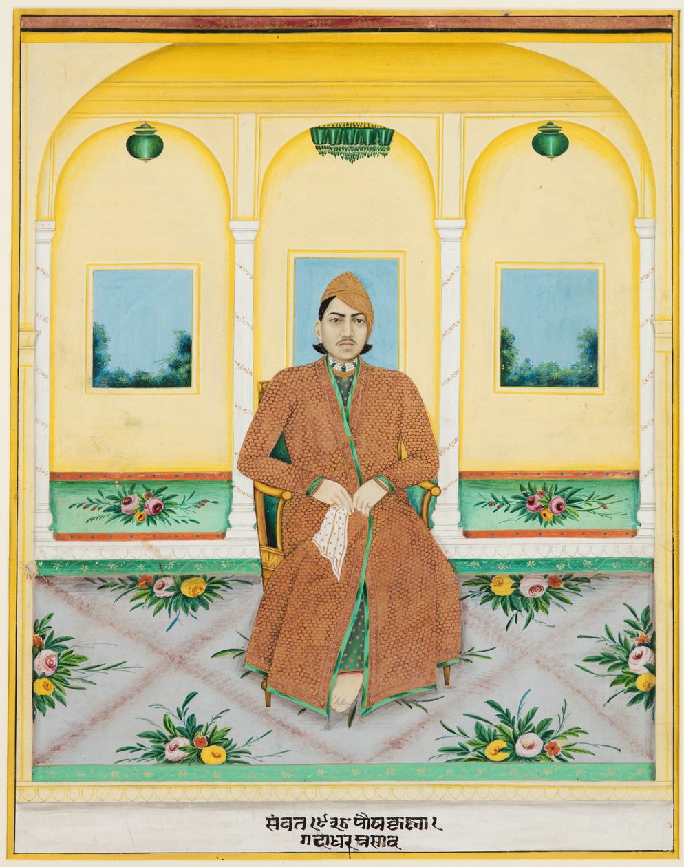 Portrait de Ganadhar Prasad, 1881 - Unbekannt