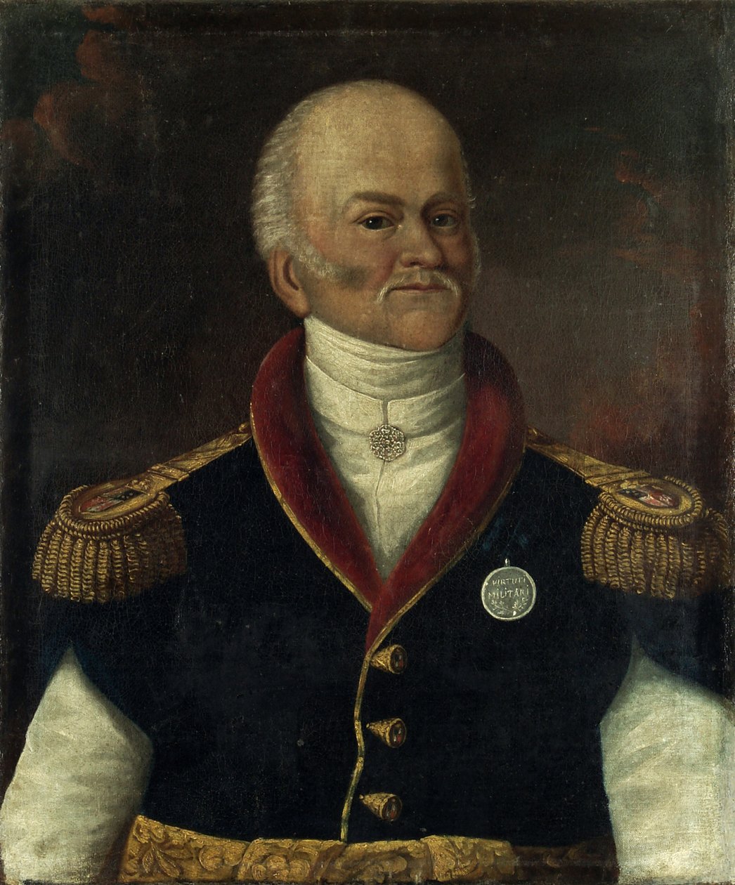 Portrait du général Ksawery Franciszek Krasicki 1774-1844, années 1830-1840 - Unbekannt