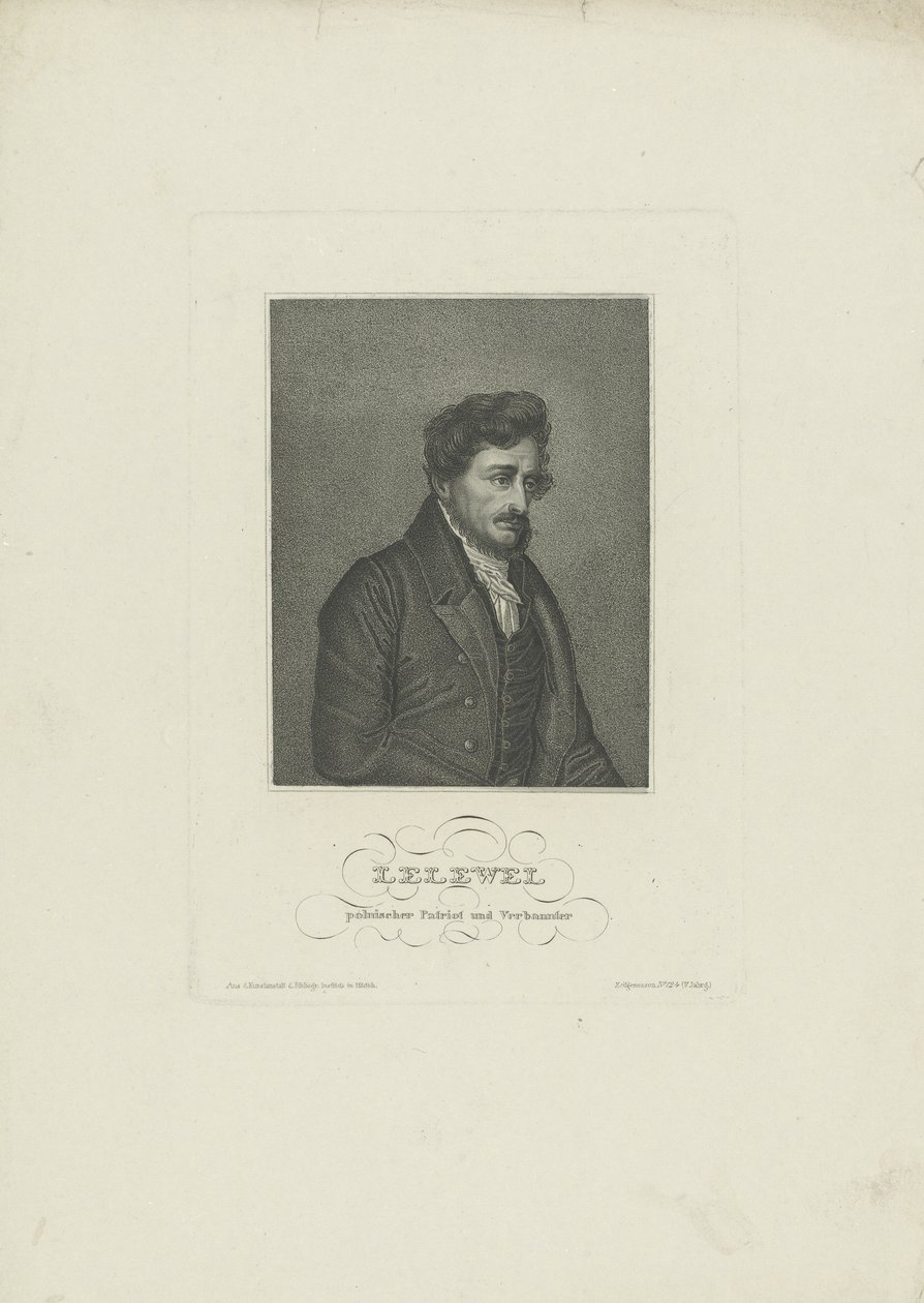 Portrait de Joachim Lelewel 1786-1861, années 1830 - Unbekannt