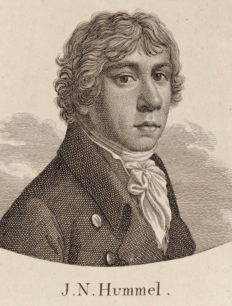 Portrait de Johann Nepomuk Hummel, 1778-1837 - Unbekannt