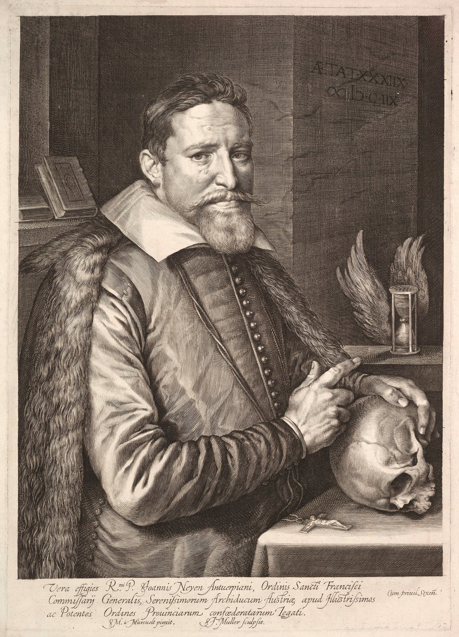 Portrait de Johannes Neyen, Général de l