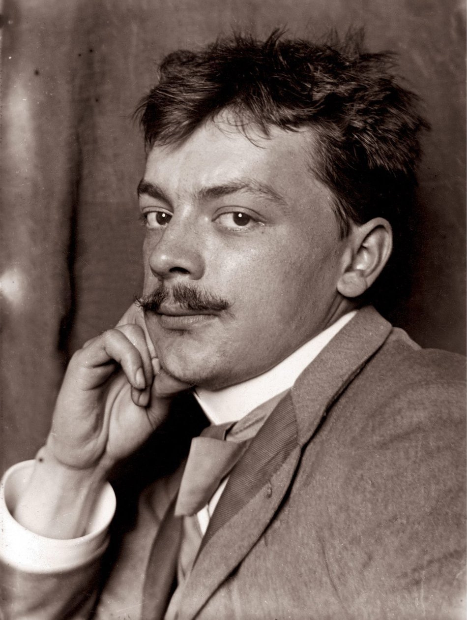 Portrait de Koloman Moser, 1890 - Unbekannt